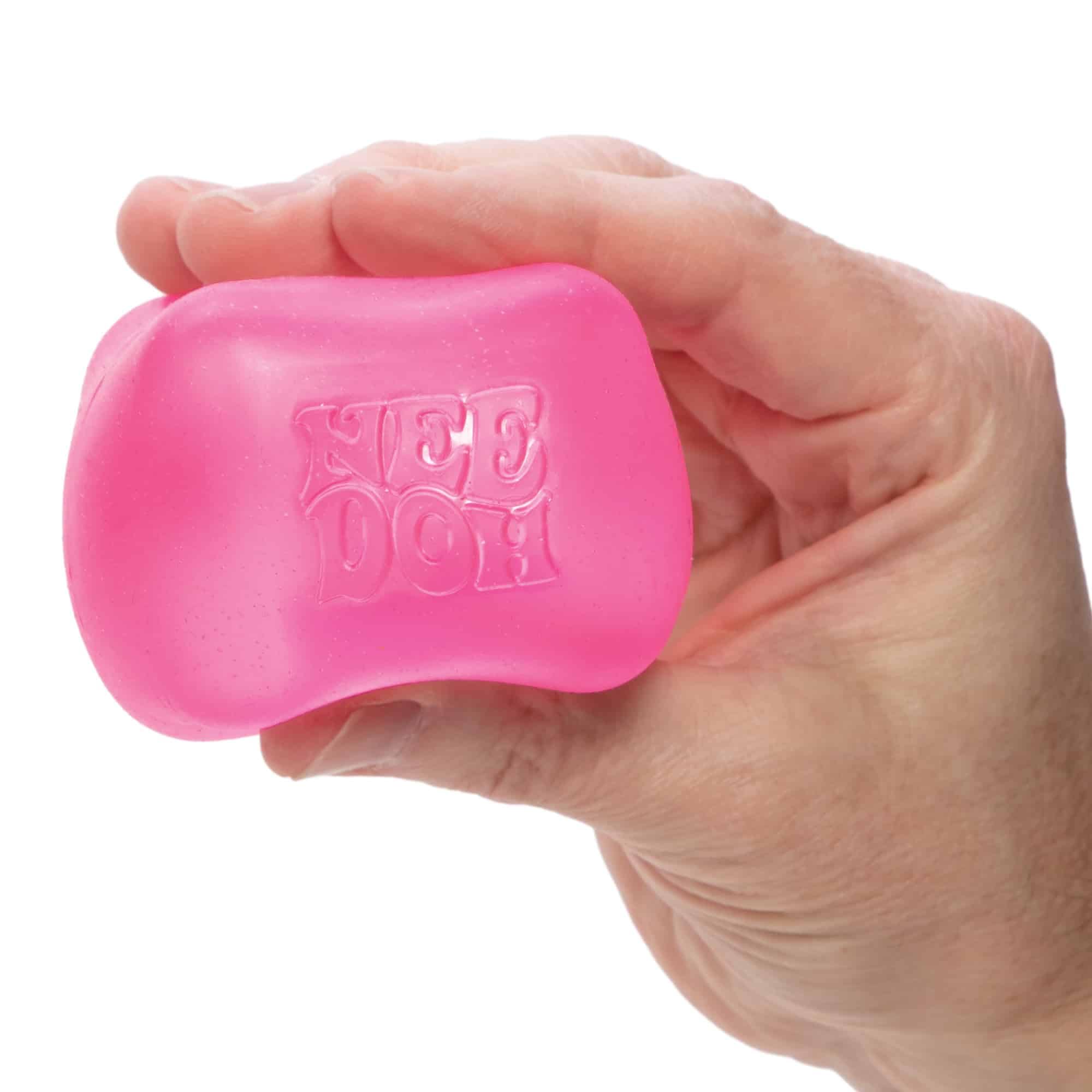 Foto 5 pulgar | Squeeze Toy Schylling Needoh Nice Cube Sensory De 2,25 Cm, Color Rosa - Venta Internacional.