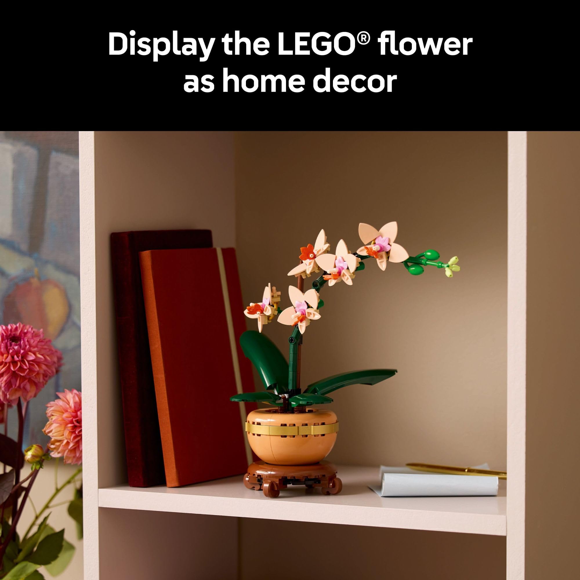 Foto 6 | Set De Construcción Lego Botanicals Mini Orchid Con 274 Piezas - Venta Internacional.
