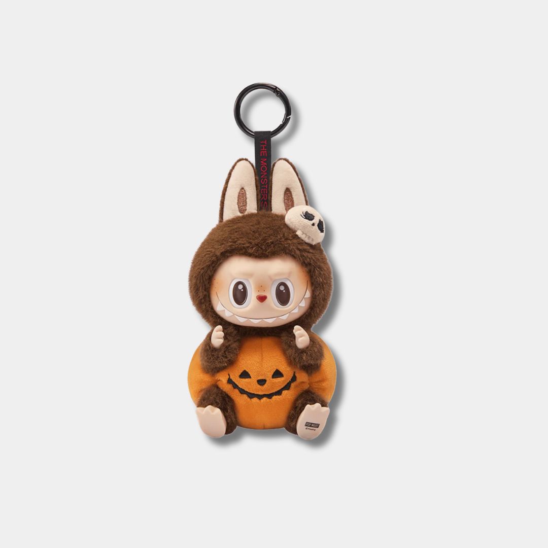 Llavero Labubu Pop Mart Halloween Calabaza