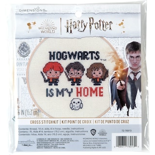 Foto 1 | Set de Bordado Hogwarts Harry Potter 6 Pulgadas - Venta Internacional