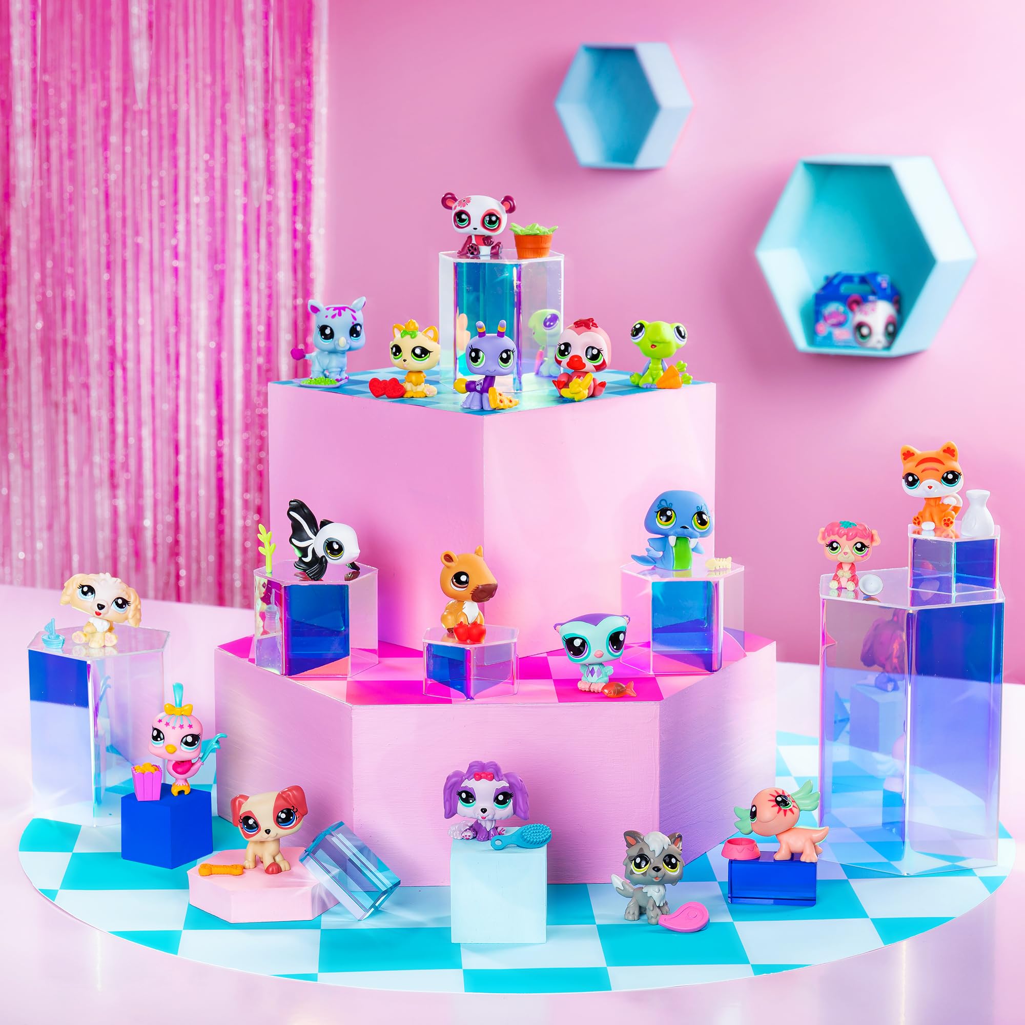 Foto 4 pulgar | Serie 3 De Toy Littlest Pet Shop Pet Shop Con 18 Mascotas - Venta Internacional.