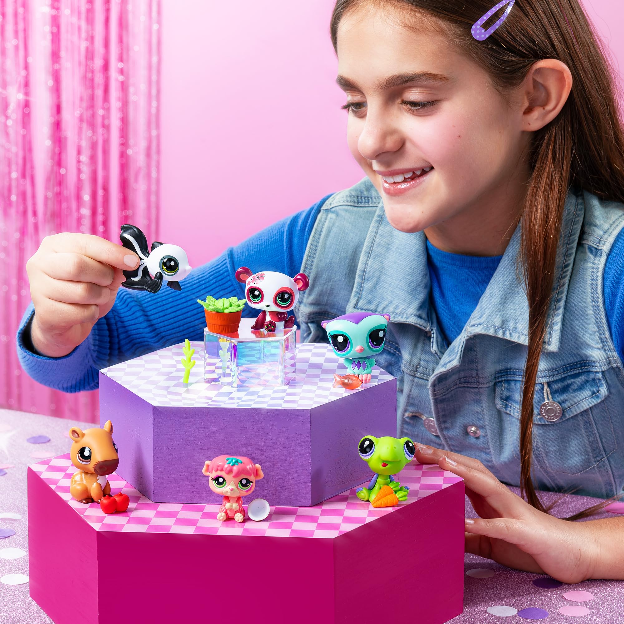 Foto 6 pulgar | Serie 3 De Toy Littlest Pet Shop Pet Shop Con 18 Mascotas - Venta Internacional.