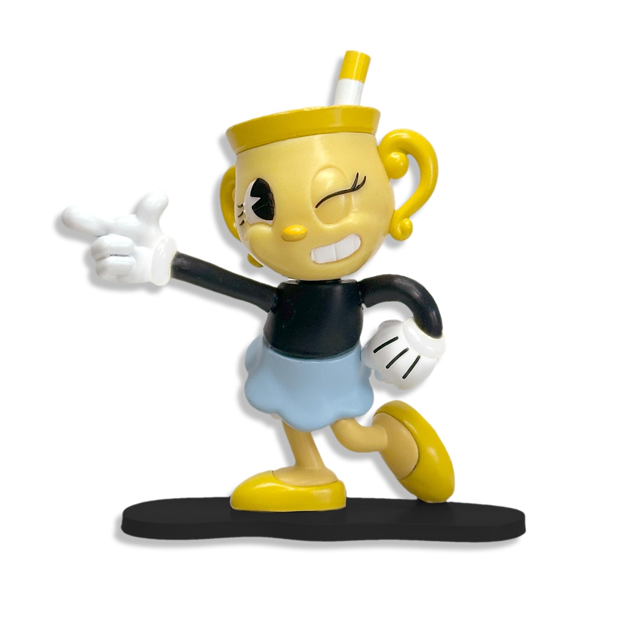 Foto 5 pulgar | Minifigura Toynk Cuphead Ms. Chalice Create-a-Figure 8 cm - Venta Internacional
