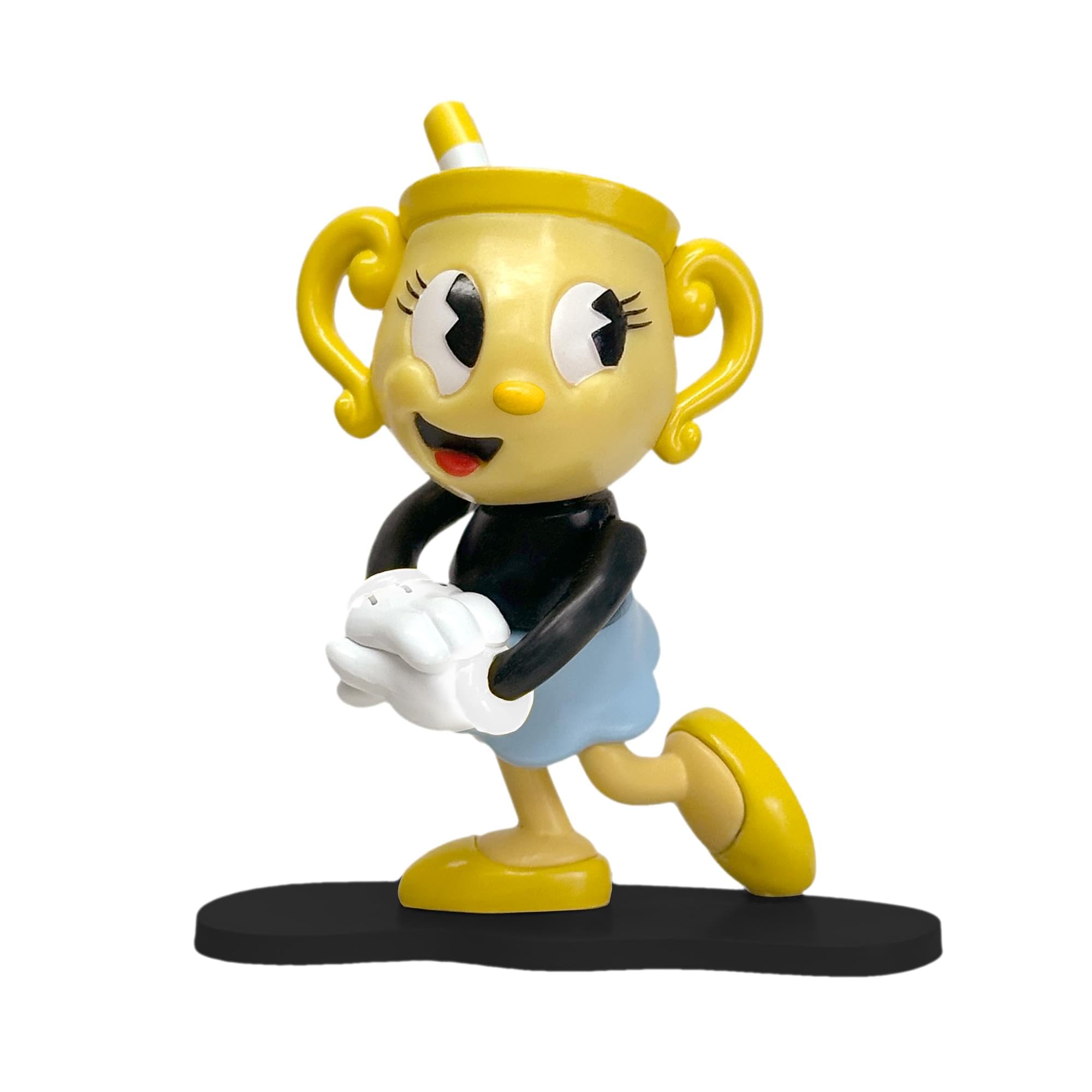 Foto 7 pulgar | Minifigura Toynk Cuphead Ms. Chalice Create-a-Figure 8 cm - Venta Internacional