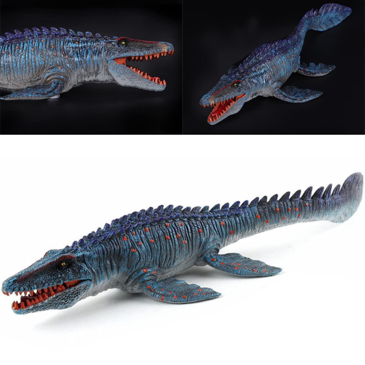 Foto 6 pulgar | Figura De Dinosaurio De Juguete Liberty Imports Jurassic Mosasaurus - Venta Internacional.