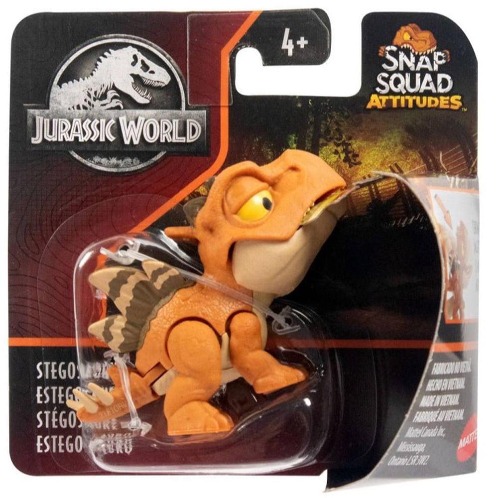 Foto 5 pulgar | Set de Figuras Jurassic World 2022 Snap Squad Attitudes 4 Piezas - Venta Internacional