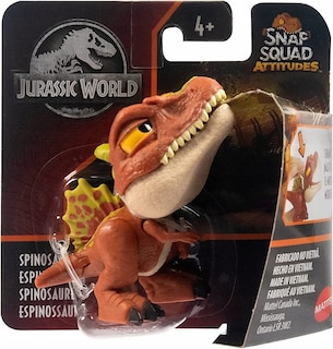 Foto 5 | Set de Figuras Jurassic World 2022 Snap Squad Attitudes 4 Piezas - Venta Internacional