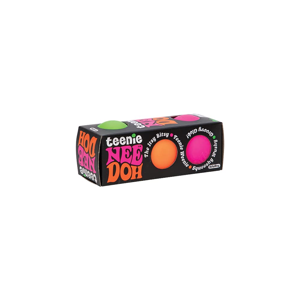 Foto 3 pulgar | Juguete Sensory Fidget Toy Schylling Needoh Teenie Con 3 Miniglobos Groovy - Venta Internacional.