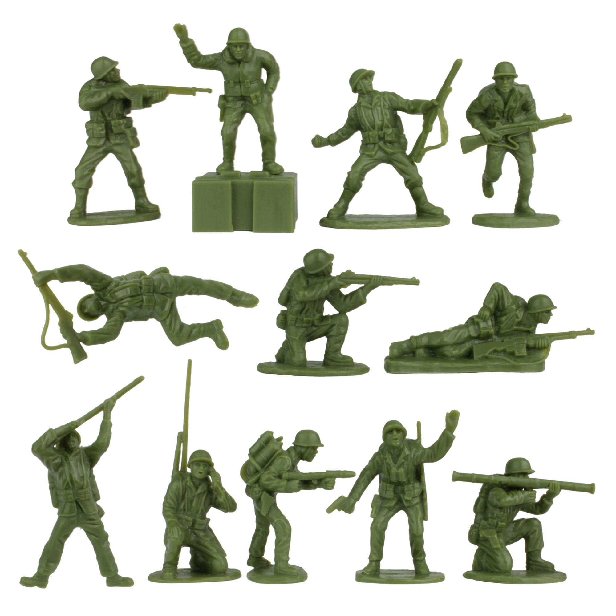 Foto 3 pulgar | Figuras Bmc Iwo Jima Us Marines De Plástico Para Hombre De La Segunda Guerra Mundial, 36 Unidades - Venta Internacional