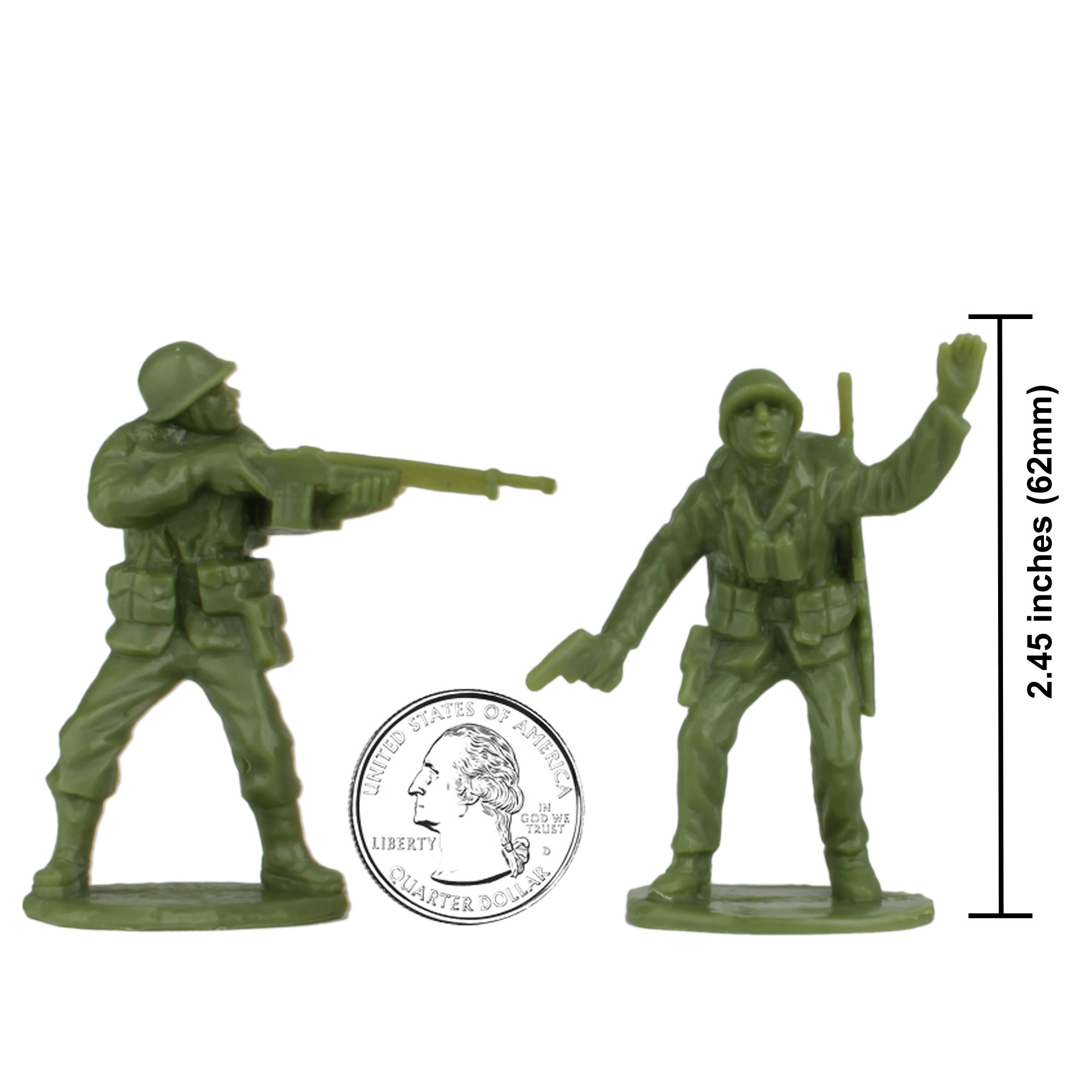 Foto 4 pulgar | Figuras Bmc Iwo Jima Us Marines De Plástico Para Hombre De La Segunda Guerra Mundial, 36 Unidades - Venta Internacional