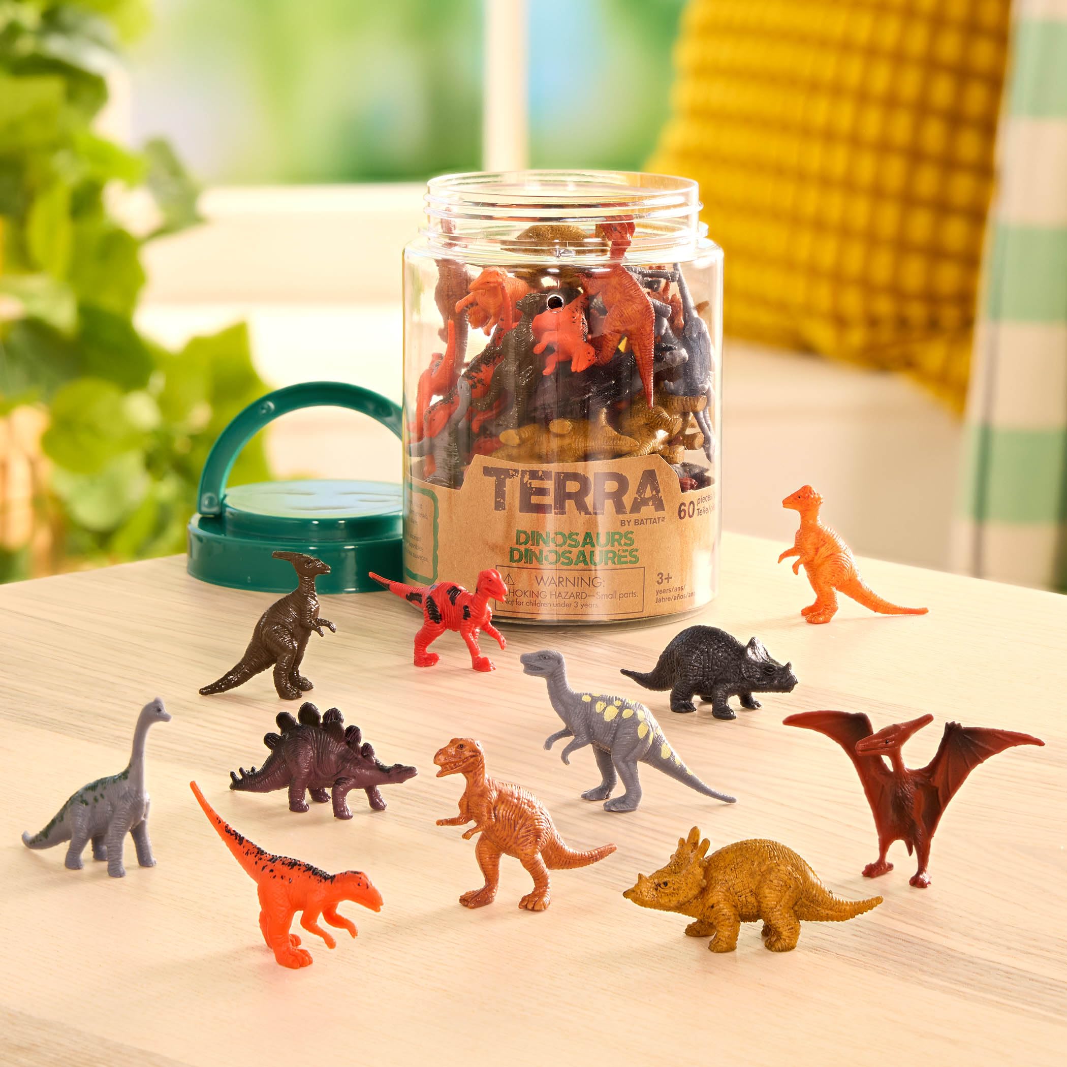 Foto 4 pulgar | Figuras De Dinosaurios Terra De Battat, 60 Unidades, Para Niños Mayores De 3 Años - Venta Internacional.