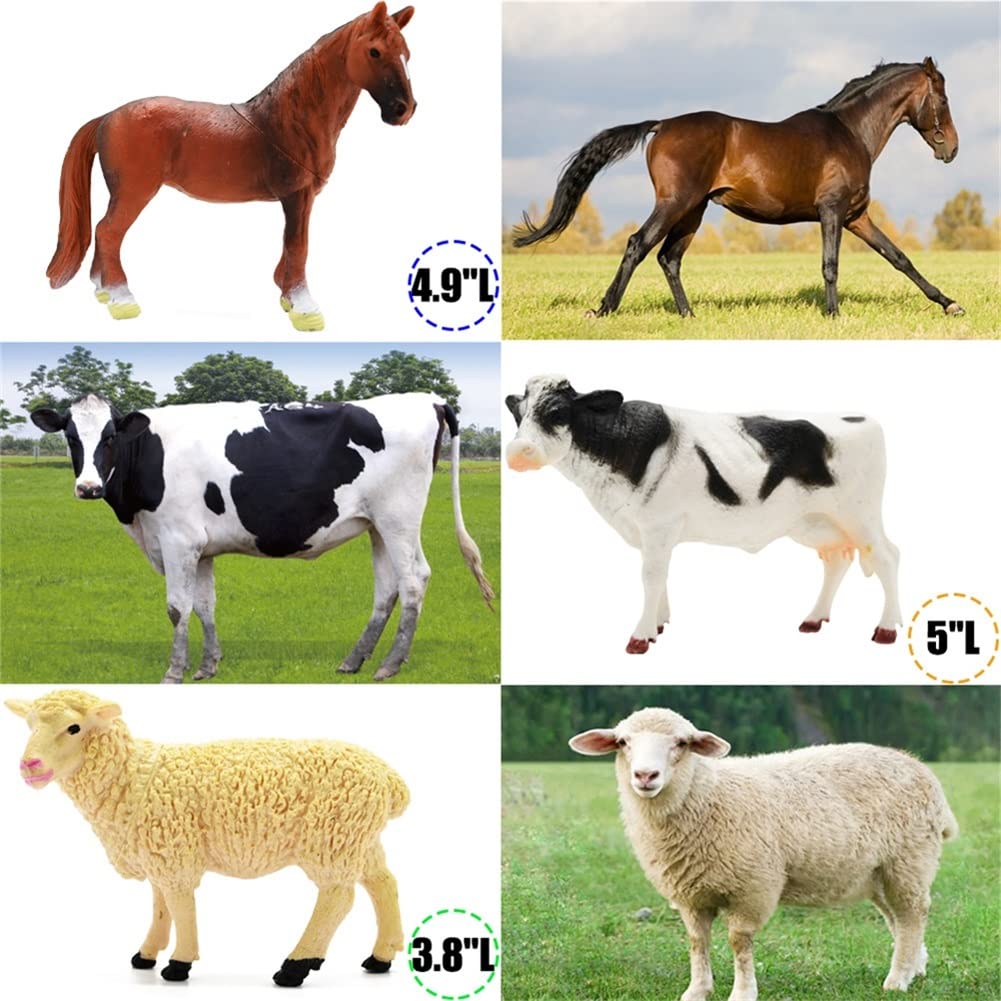 Foto 4 pulgar | Figuras De Animales De Granja Bolzra, 53 Unidades, Con Vallas Y Bloques - Venta Internacional.