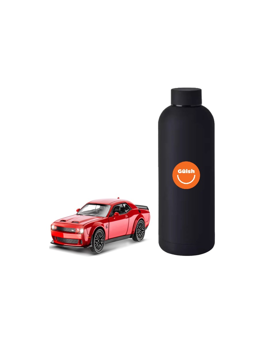 Foto 1 | Coleccion Escala Coche Juguete Srt Luz Y Sonido Base + Termo De Regalo Güish