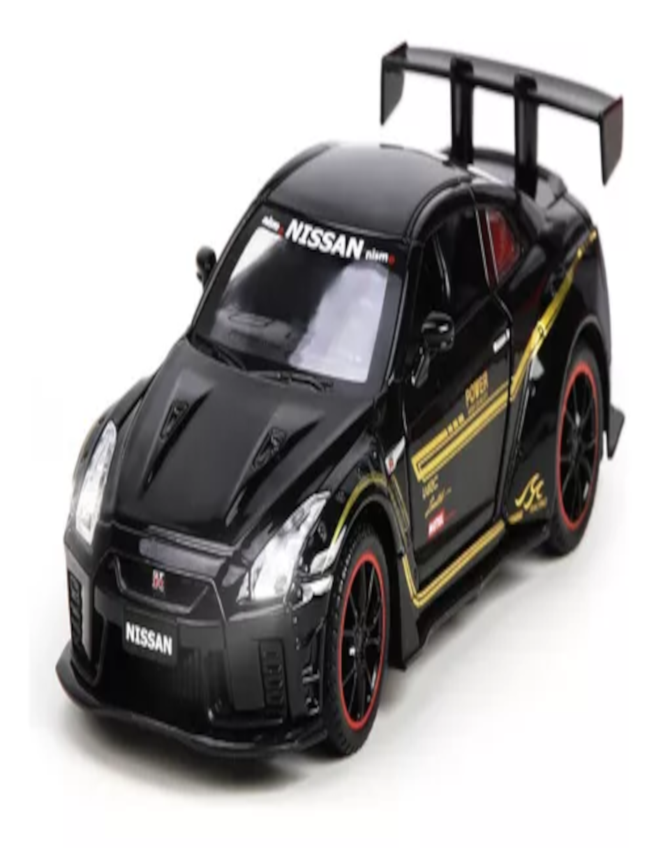 Foto 3 pulgar | Carros De Coleccion Nissan Gtr R35 + Termo De Regalo Güish