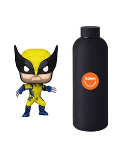 Foto 1 | Funko Pop Marvel: Wolverine + Termo De Regalo Güish