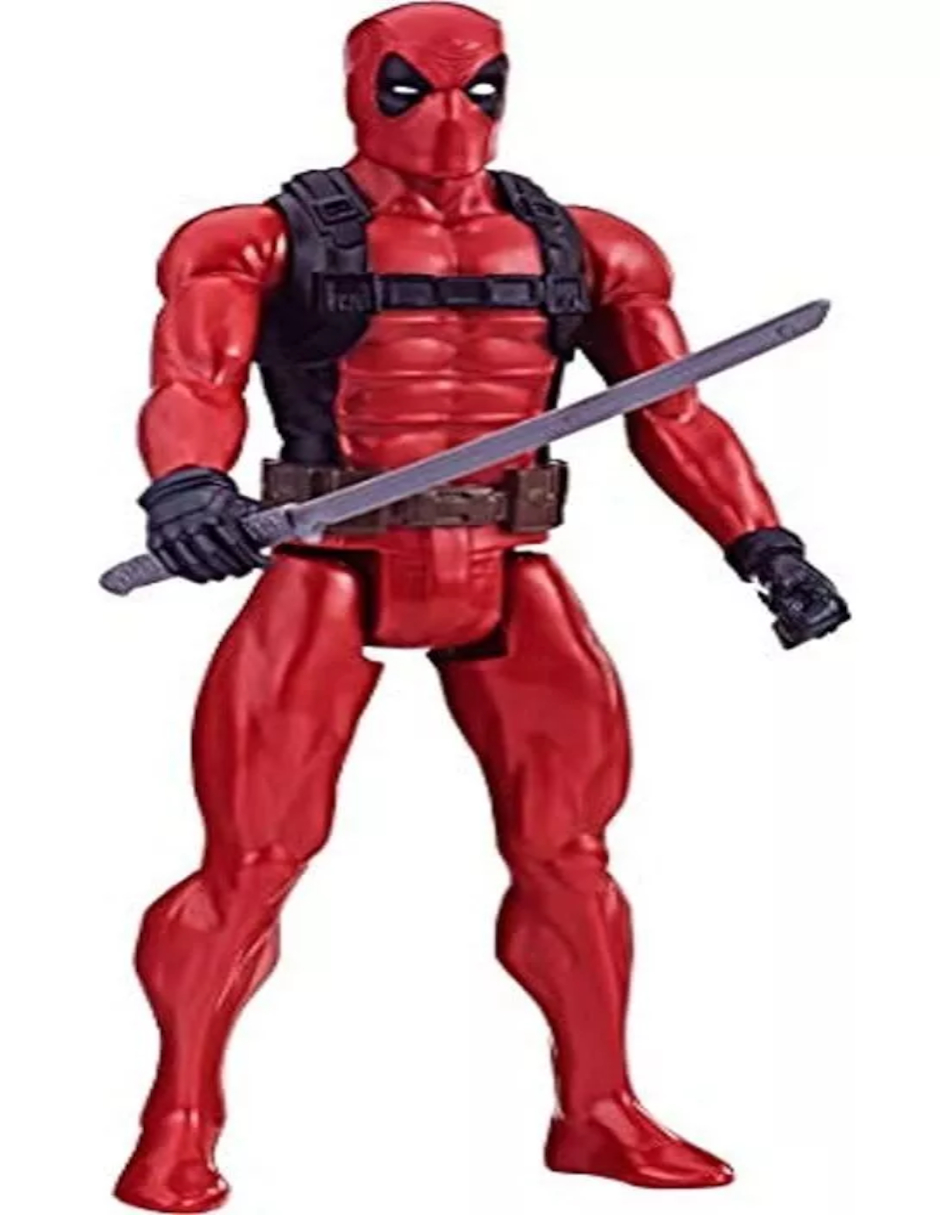 Foto 3 pulgar | Marvel Deadpool Figura De Acción + Termo De Regalo Güish