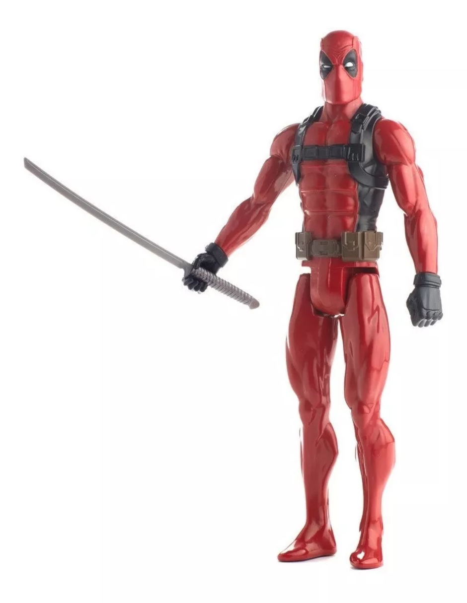 Foto 4 pulgar | Marvel Deadpool Figura De Acción + Termo De Regalo Güish
