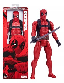 Foto 4 | Marvel Deadpool Figura De Acción + Termo De Regalo Güish