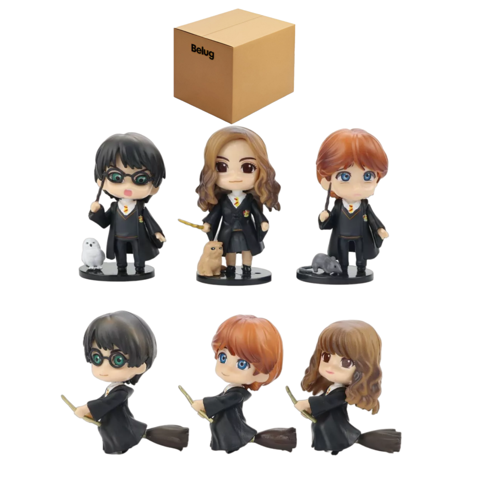Foto 1 | Juguetes Figuras Coleccionables Harry Potter 6 Pzs, Belug Multicolor