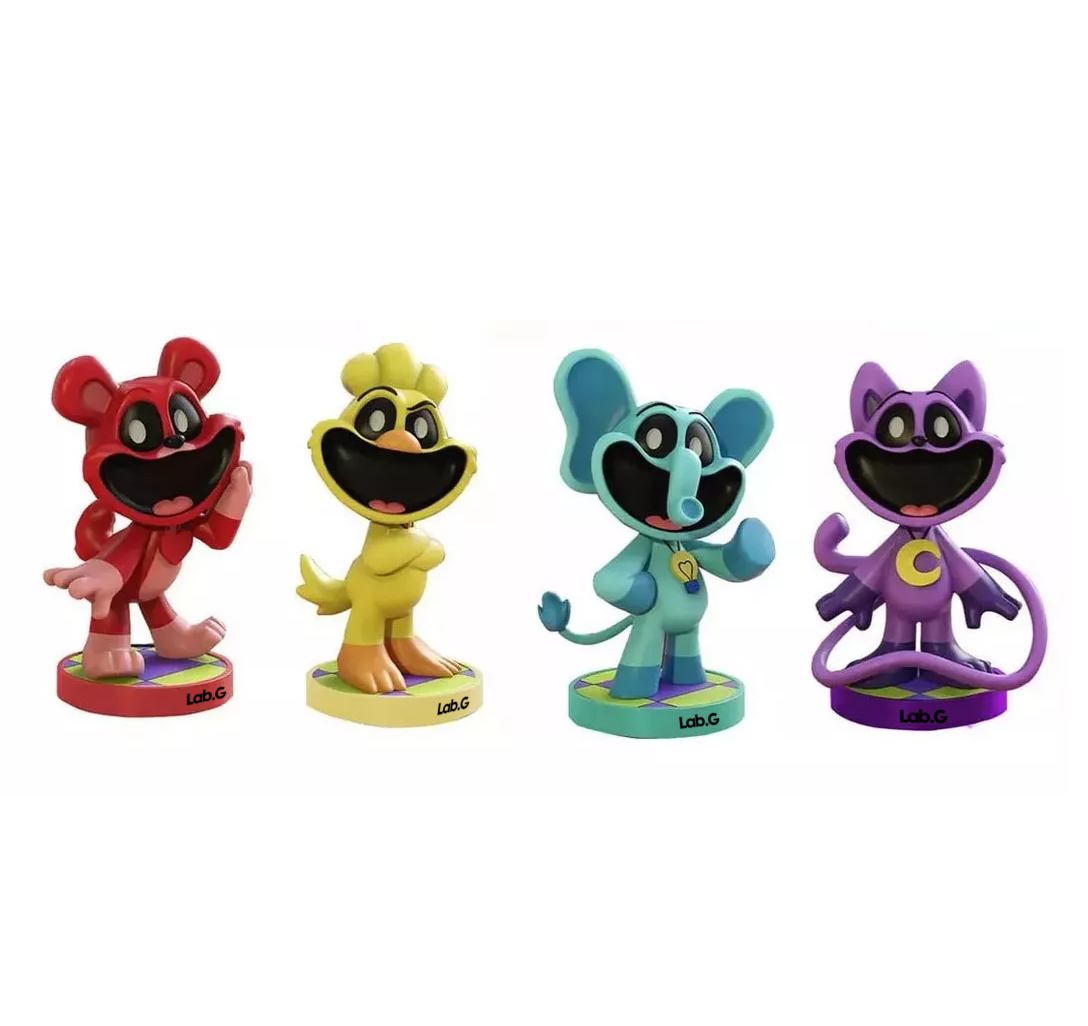 Foto 3 | Figuras Poppy Playtime Smiling Critters 8 Piezas