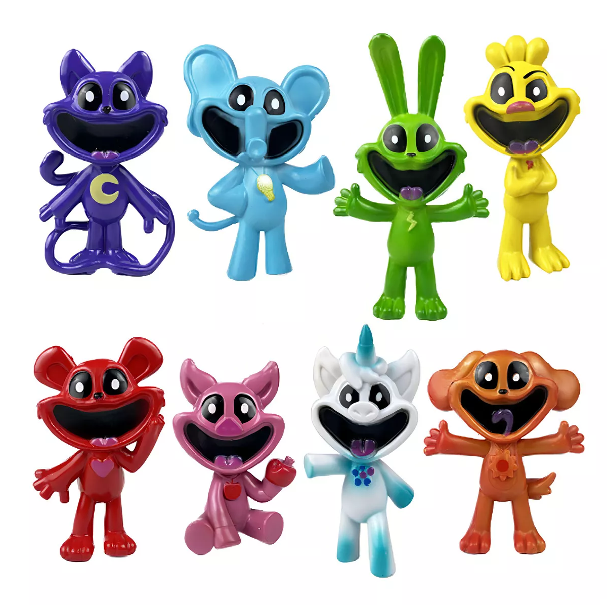 Foto 4 | Figuras Poppy Playtime Smiling Critters 8 Piezas