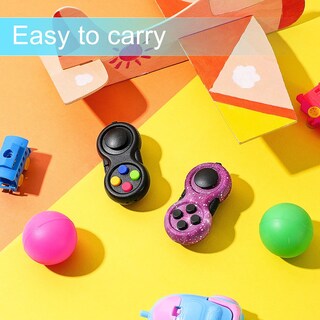 Foto 6 | Almohadilla de Control Antiestrés Fidget Pad Fidget Toy 2 Unidades - Venta Internacional