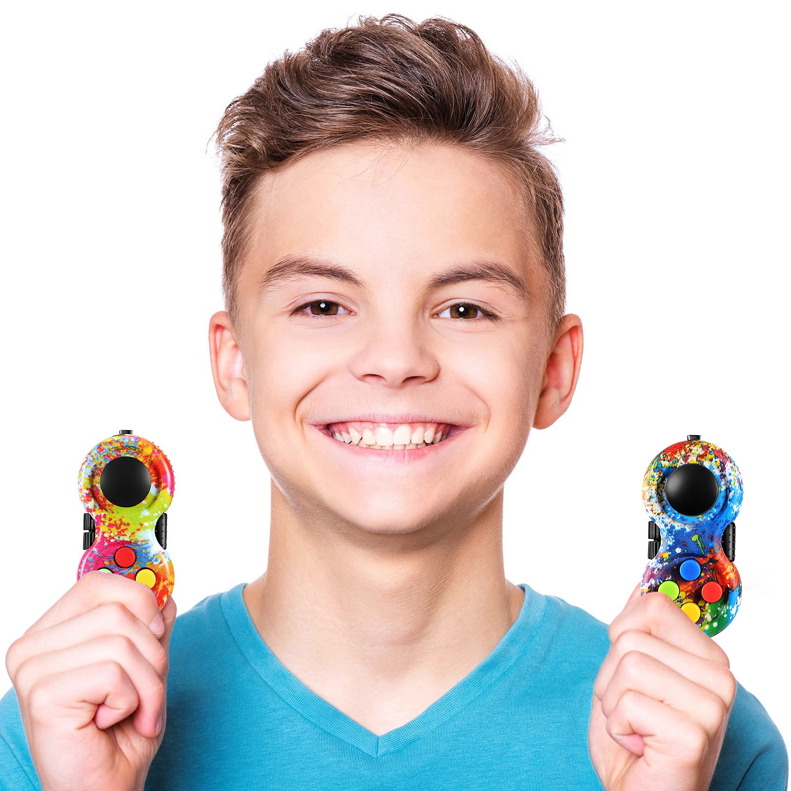 Foto 6 pulgar | Controlador de Juegos Fidget Pad Fidget Toy 2 Unidades Skylety Graffiti - Venta Internacional