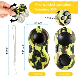Foto 2 | Almohadilla de Control Antiestrés Fidget Pad Skylety 2 Unidades - Venta Internacional