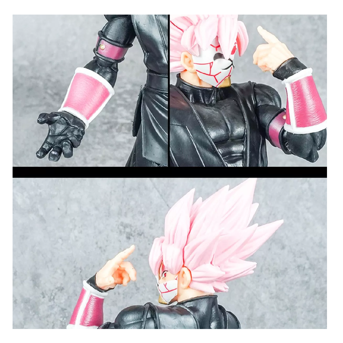 Foto 3 pulgar | Figura Goku Black Rose Dragon Ball Ssj Anime Coleccionables, Belug Negro