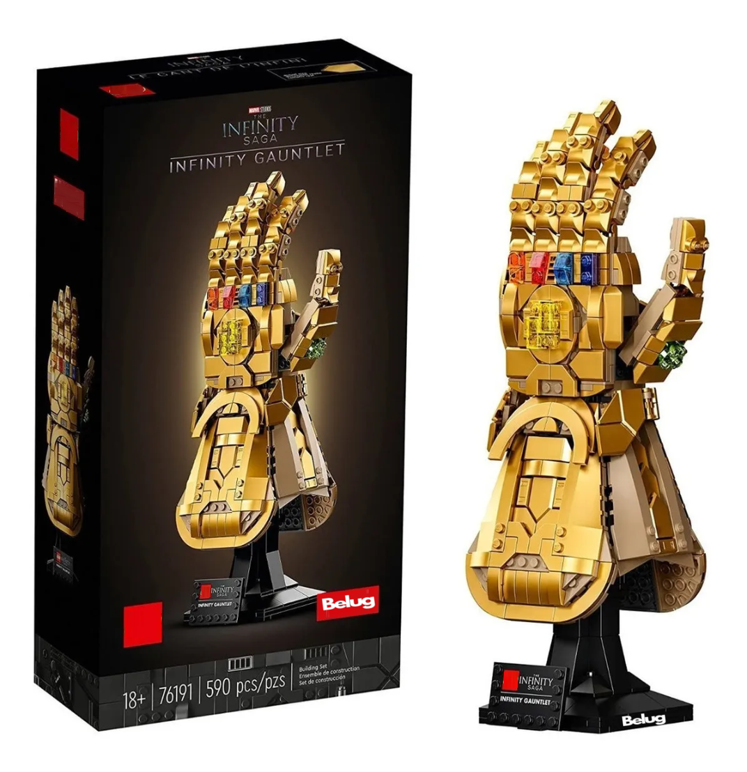 Foto 3 pulgar | Set De Construcción Lego Marvel Infinity, Belug Dorado