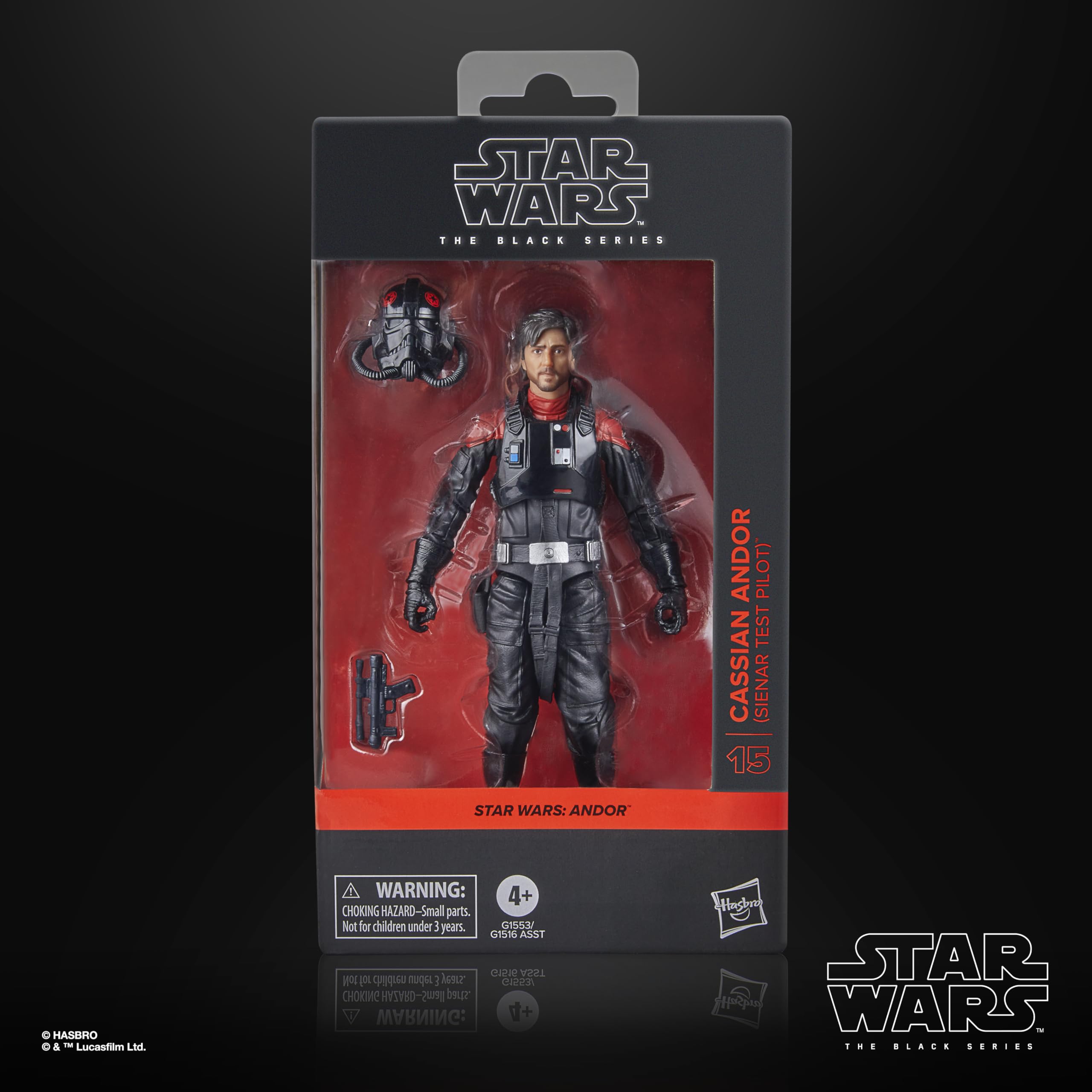 Foto 3 pulgar | Figura De Acción Star Wars The Black Series Cassian Andor 15 Cm - Venta Internacional.