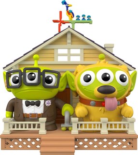 Foto 1 | Figura Toy Mattel Toy Story 4 Alien Remix Carl Fredricksen & Dug Con House - Venta Internacional.