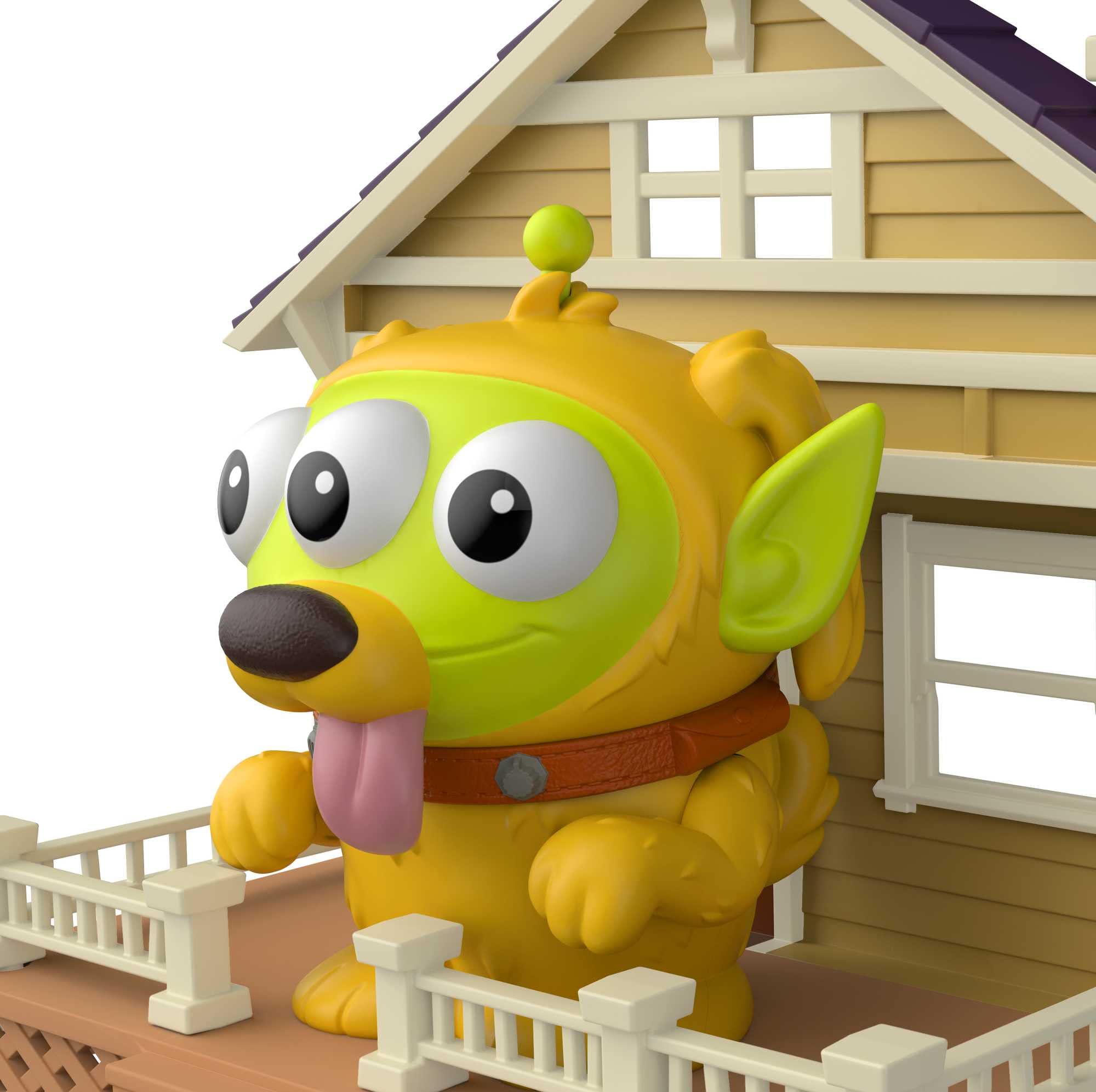 Foto 3 pulgar | Figura Toy Mattel Toy Story 4 Alien Remix Carl Fredricksen & Dug Con House - Venta Internacional.