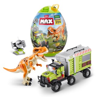 Foto 1 | Bloques Armables Zuru Max-Dino Adventure Us 1 Huevo con 284 Piezas - Venta Internacional