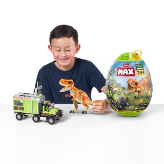 Foto 3 | Bloques Armables Zuru Max-Dino Adventure Us 1 Huevo con 284 Piezas - Venta Internacional