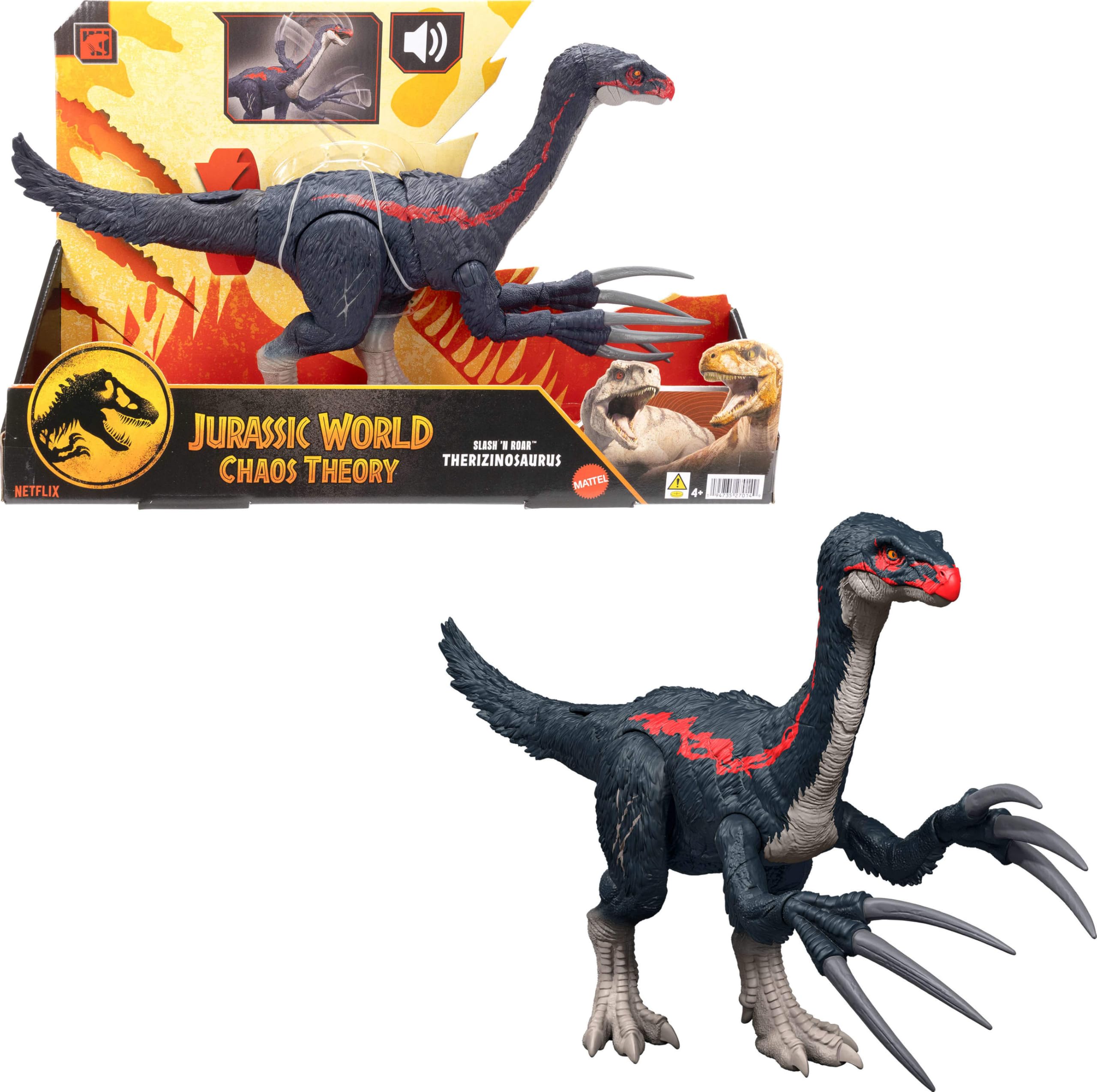 Foto 1 | Therizinosaurus Mattel Jurassic World - Venta Internacional