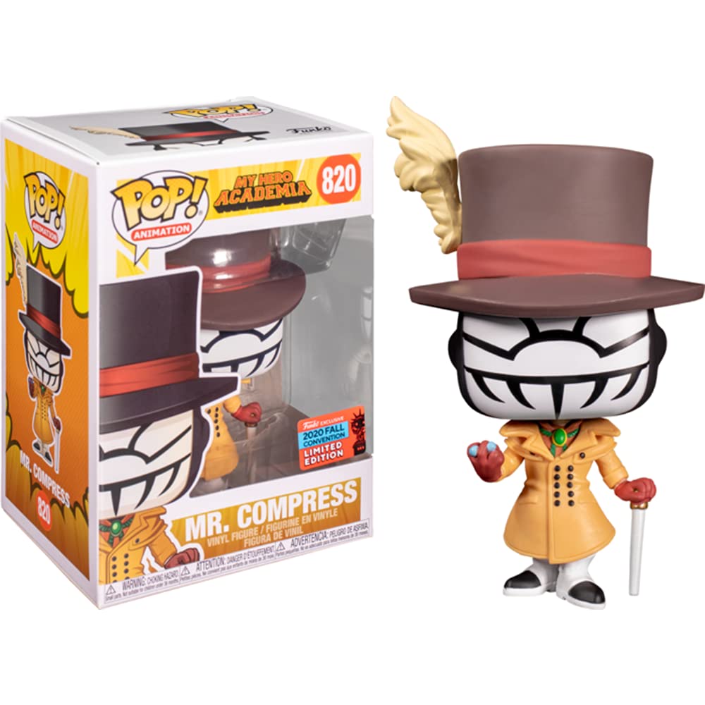 Foto 2 pulgar | Funko Pop My Hero Academia Mr. Compress - Venta Internacional