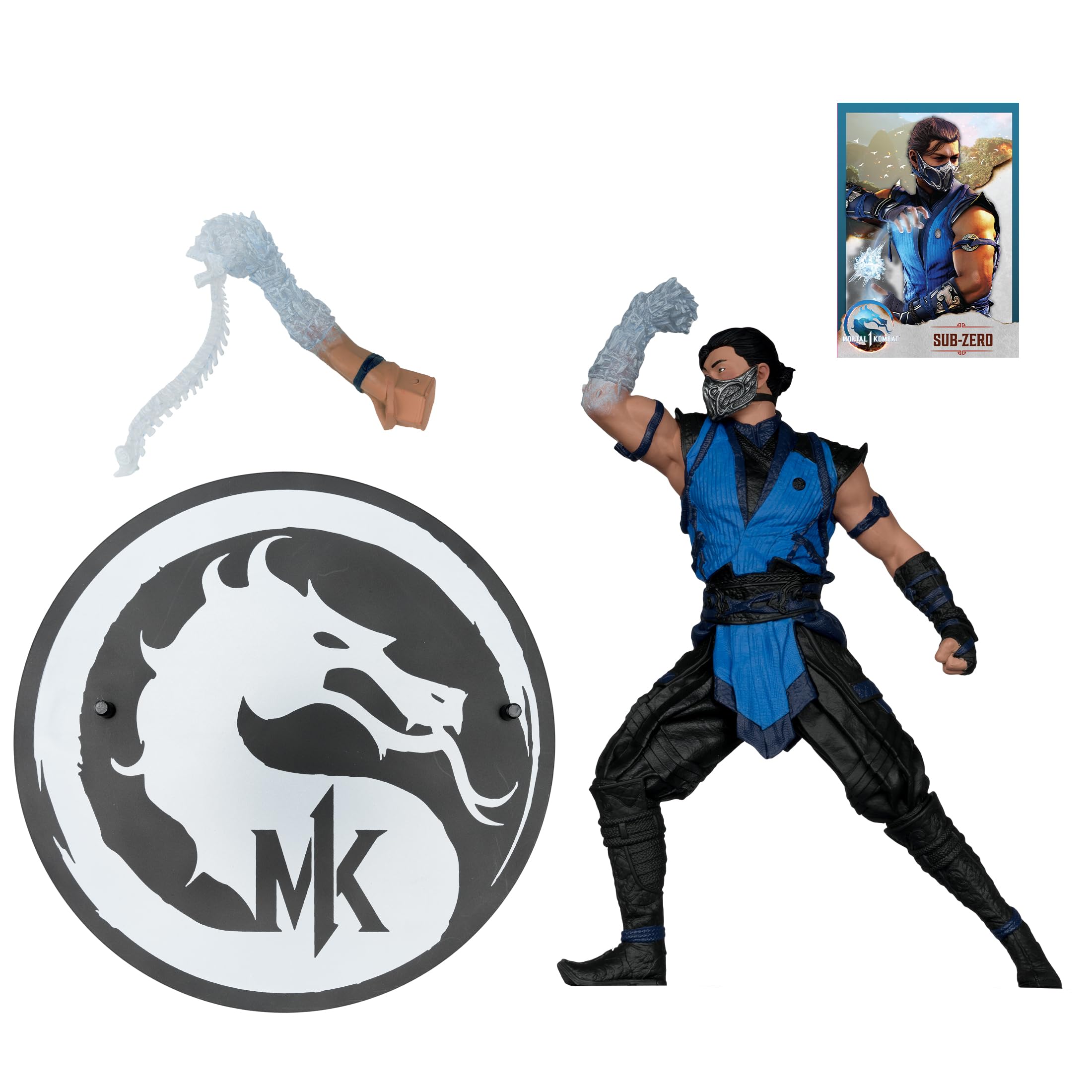 Foto 4 pulgar | Figura De Acción Mcfarlane Toys Mortal Kombat Sub-zero 1/6 - Venta Internacional.