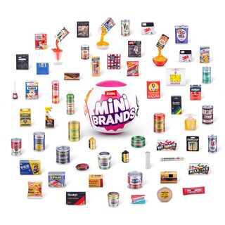 Foto 2 | Mini Brands Juguete Miniatura Retro Grocery 5 Sorpresas Series 1