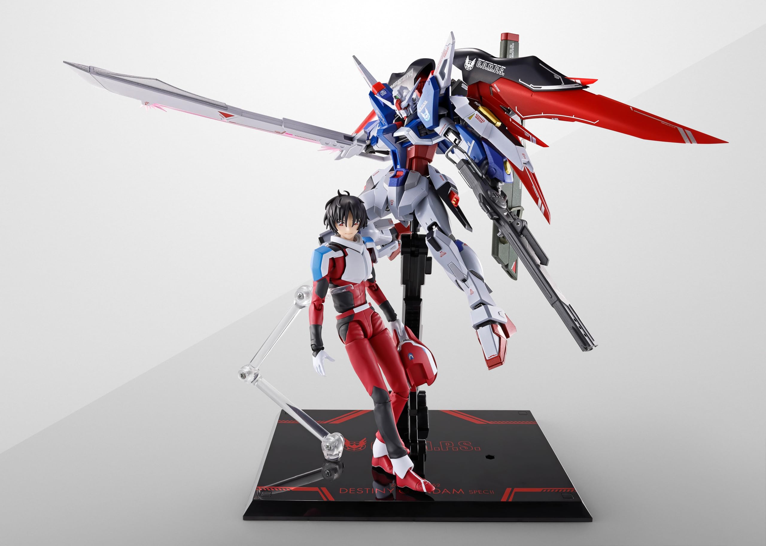 Foto 8 pulgar | Figura De Acción Tamashii Nations Mobile Suit Gundam Seed Freedom - Venta Internacional.