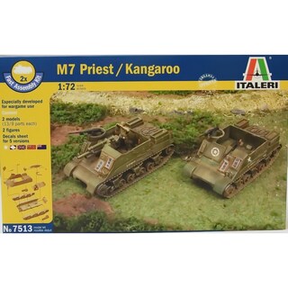 Foto 4 | Tank Italeri Us M7 Priest 105 Mm Con Kangaroo A Escala 1:72. - Venta Internacional.