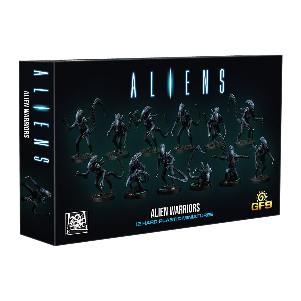 Foto 2 pulgar | Miniaturas Gale Force Nine Alien Warriors 30 Mm- Venta Internacional