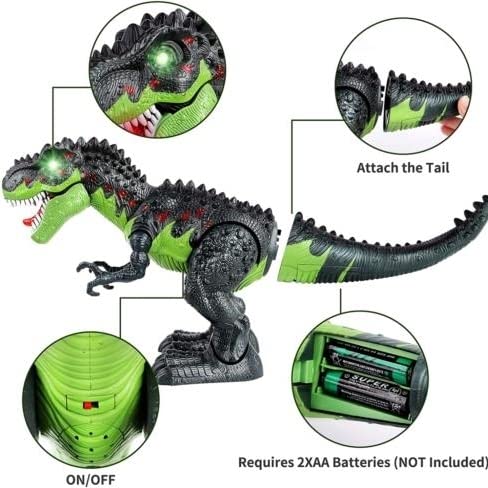 Foto 4 pulgar | Dinosaur Toy Az Trading & Import Tyrannosaurus T-rex Con Luces - Venta Internacional.