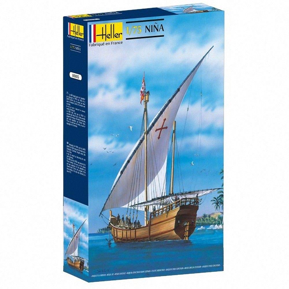Foto 2 pulgar | Kit de Construcción Maqueta Nina Boat 1/75 Heller Christopher Columbus -  Venta Internacional