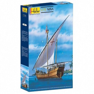 Foto 1 | Kit de Construcción Maqueta Nina Boat 1/75 Heller Christopher Columbus - Venta Internacional