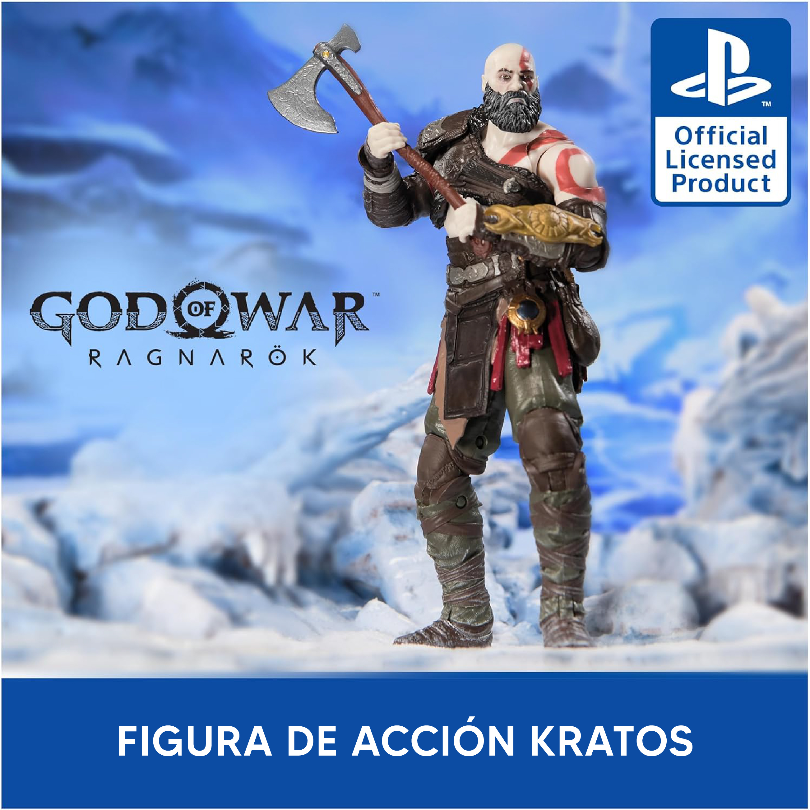Foto 3 pulgar | Figura Coleccionable Kratos, God Of War