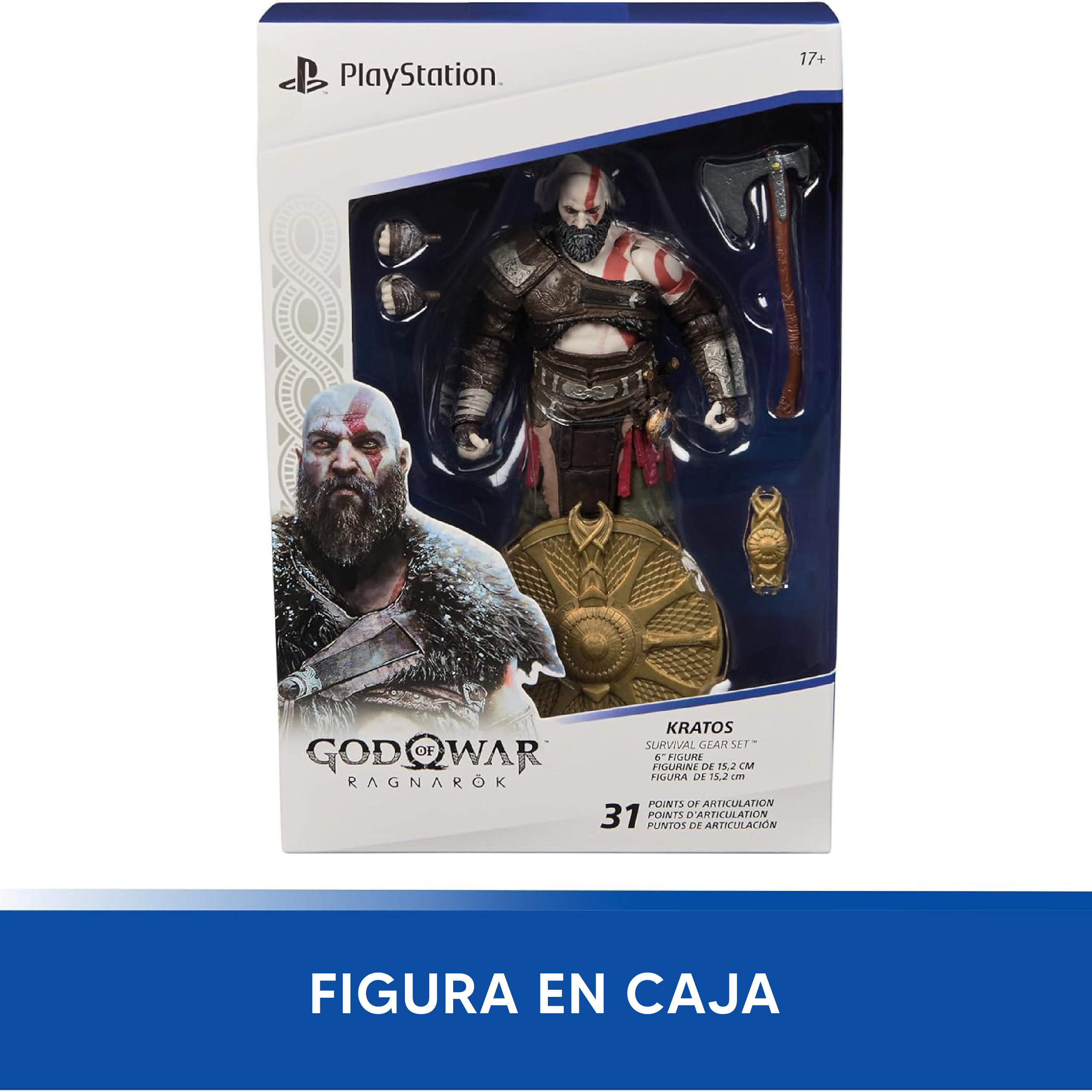 Foto 7 pulgar | Figura Coleccionable Kratos, God Of War