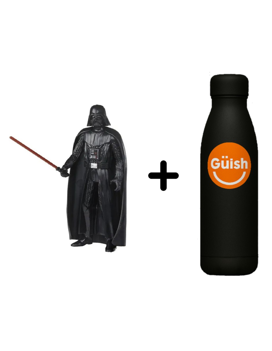 Foto 2 pulgar | Figura Darth Vader Star Wars + Gratis Termo Güish De Regalo