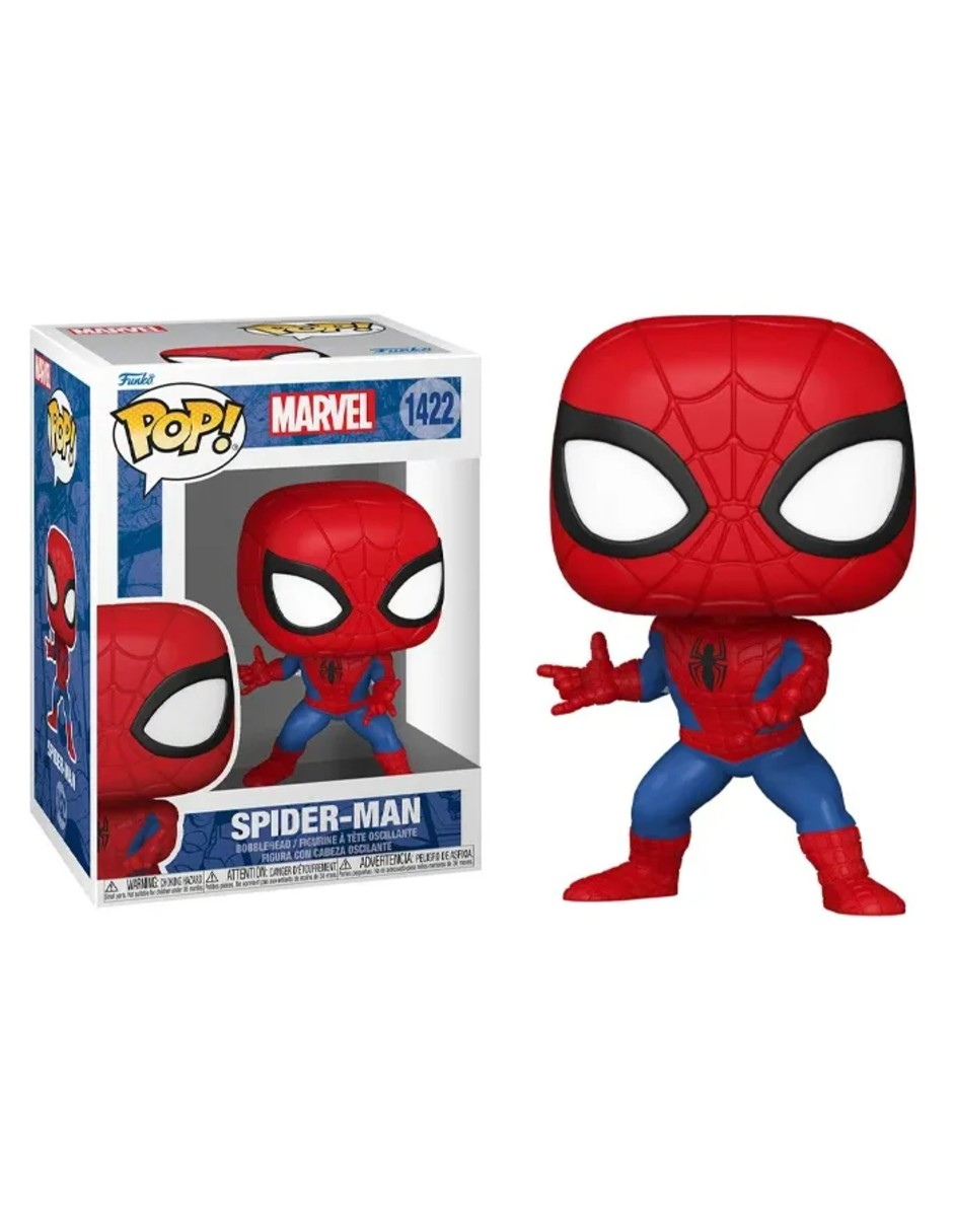 Foto 5 pulgar | Funko Pop Spider-man #1422 Marvel + Gratis Termo Güish De Regalo