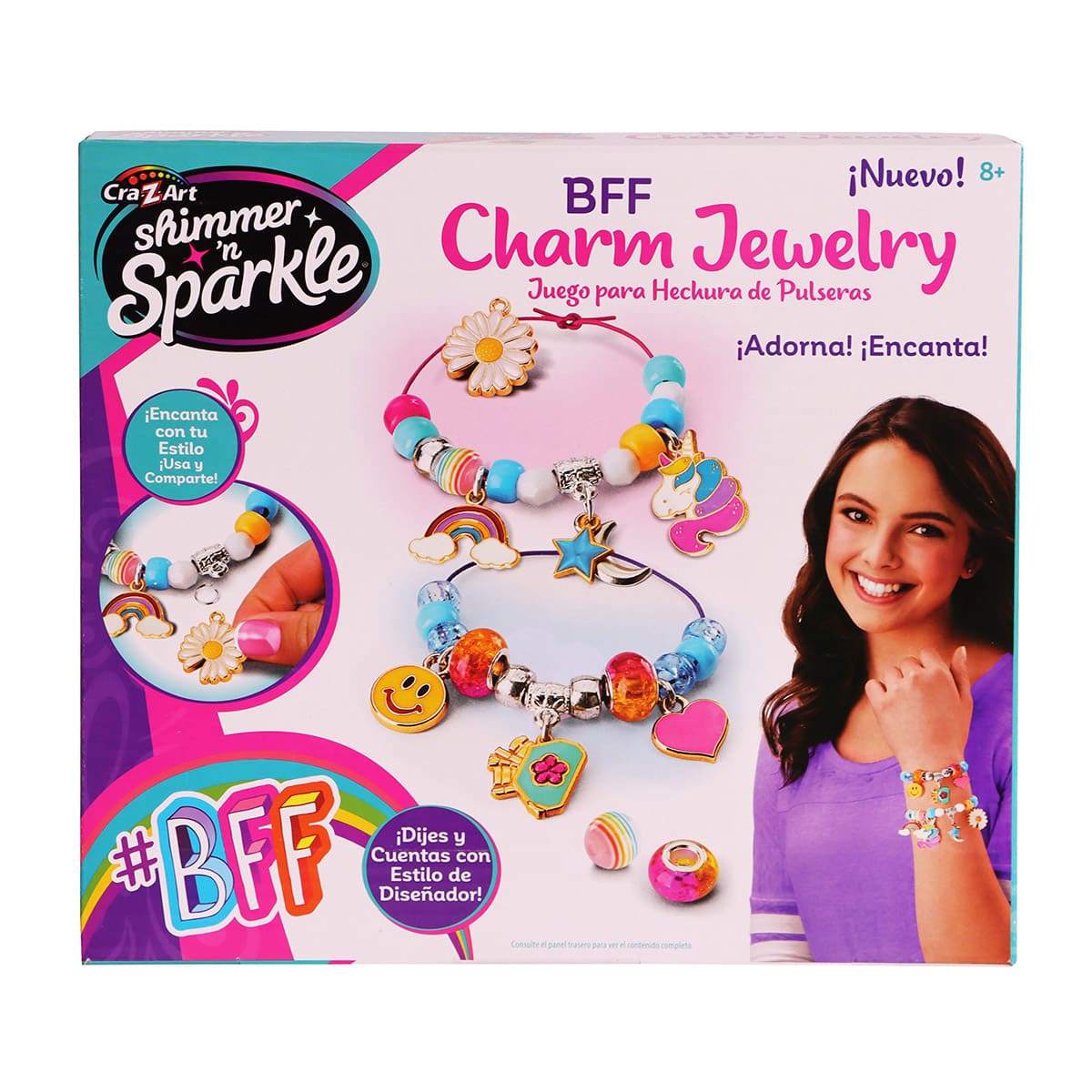 Foto 5 pulgar | Kit De Pulseras Con Charms Shimmer And Sparkle Bff
